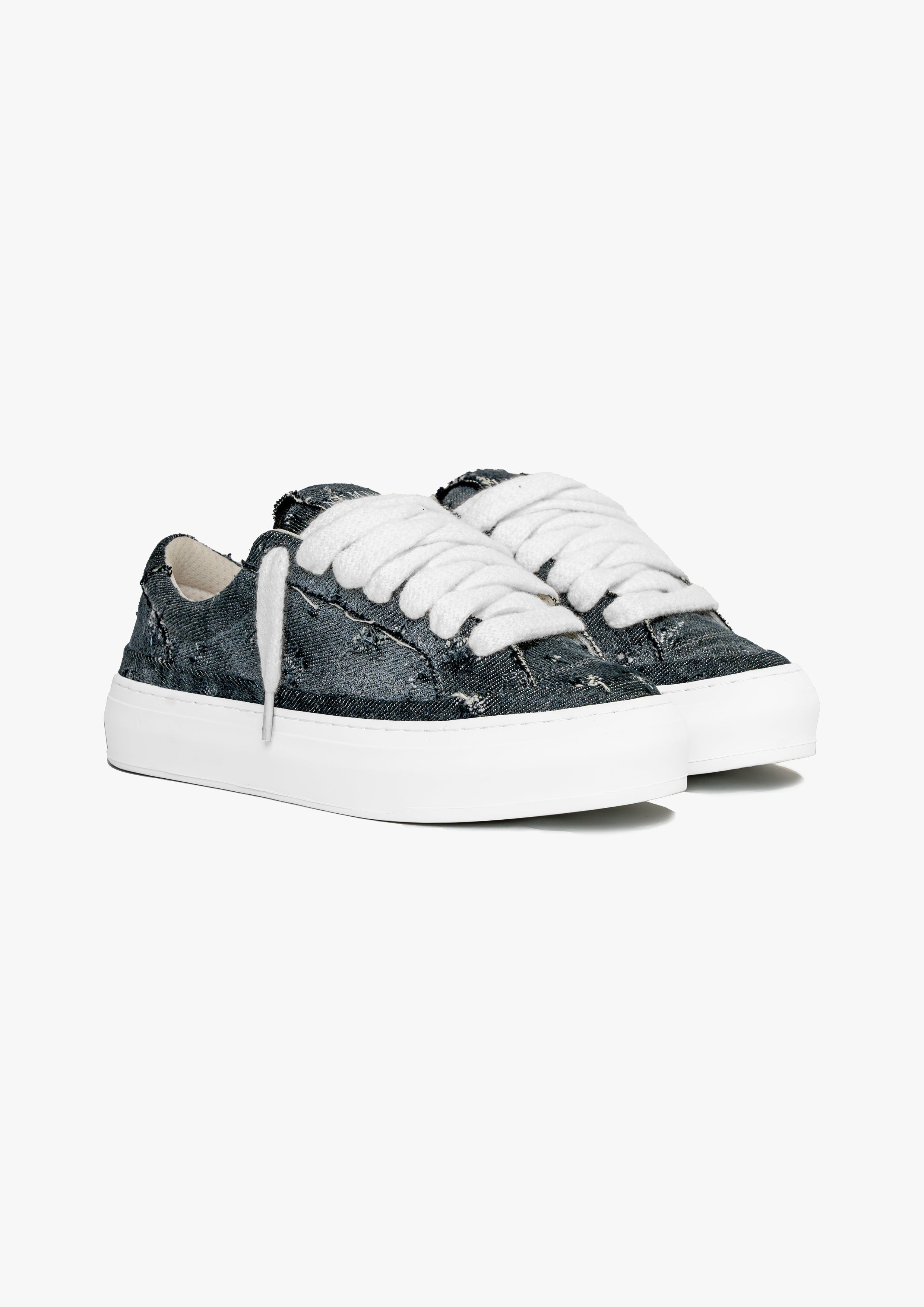 Athena - Frayed Denim