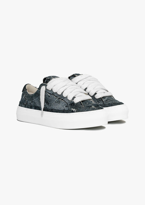 Athena - Frayed Denim