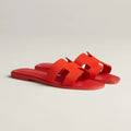 Sandales Oran - Rouge Grenadine